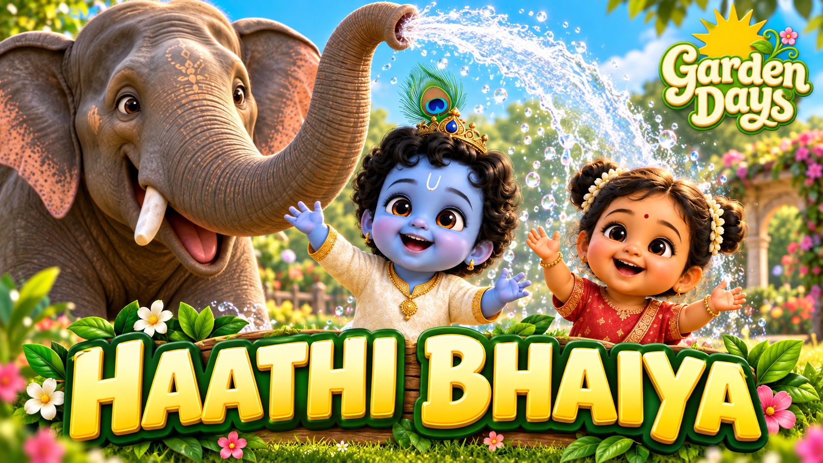 Haathi Bhaiya Garden Days story